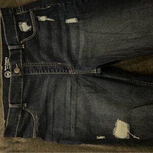 Trend Alert! Wonder Nation Distressed Flare Jeggings - Plus Size XL (14-16)